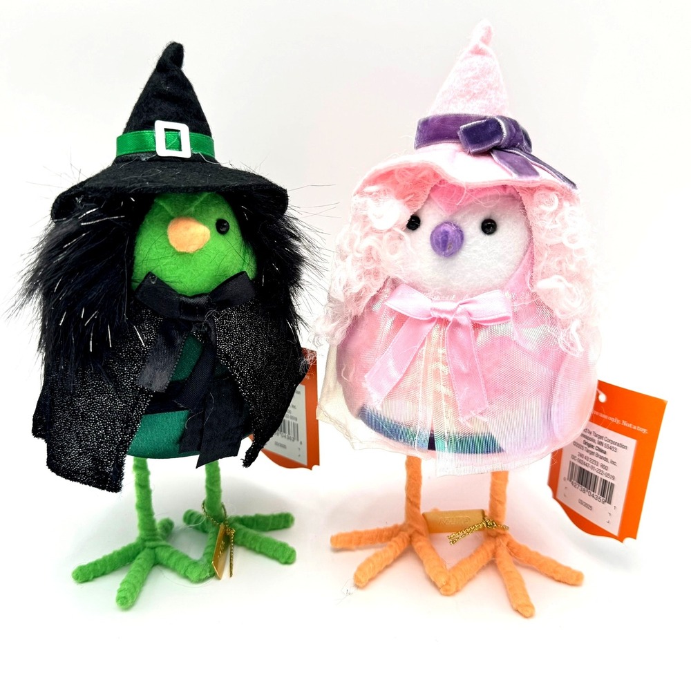 TARGET NWT Glitz Gloomer Featherly Friends Hyde Eek Witch Bird Halloween Wicked